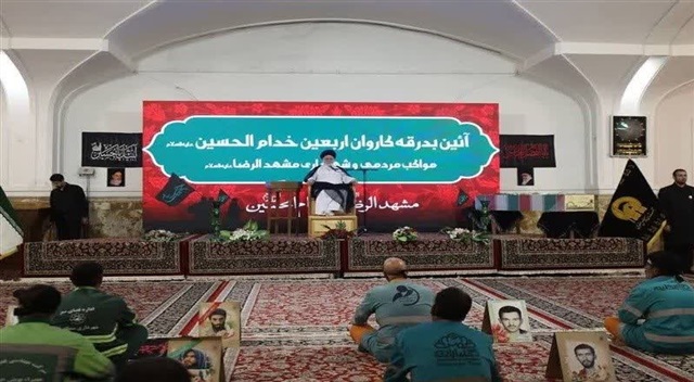 کاروان خدام‌الحسین(ع) نمادی از هویت مشهد و فرهنگ رضوی است