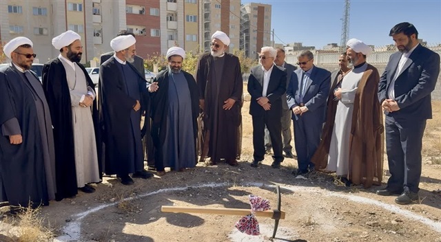 کلنگ احداث استاد سرای حوزه علمیه خراسان شمالی زده شد