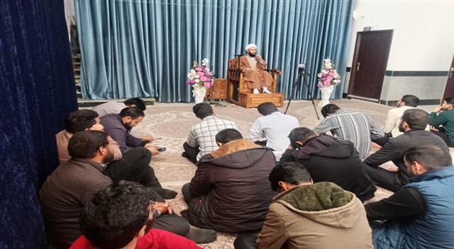 تأکید بر صداقت و عمل‌گرایی در نشست تربیتی مدرسه علمیه جعفریه قاین