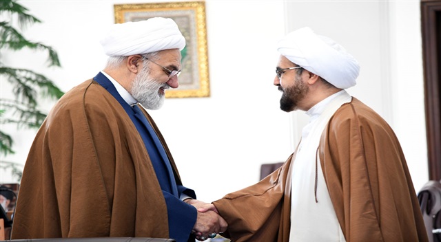  گزارش تصویری | دیدار رئیس دفتر تبلیغات اسلامی خراسان رضوی با مدیر حوزه علمیه خراسان